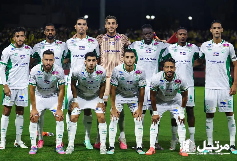 تشكيلة الرجاء الرياضي لمواجهة الفتح