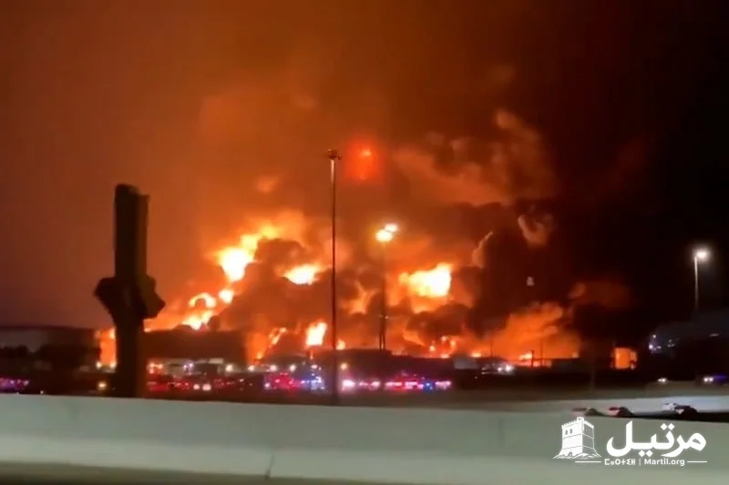 شظايا "كروز" تخلف جرحى بالرياض